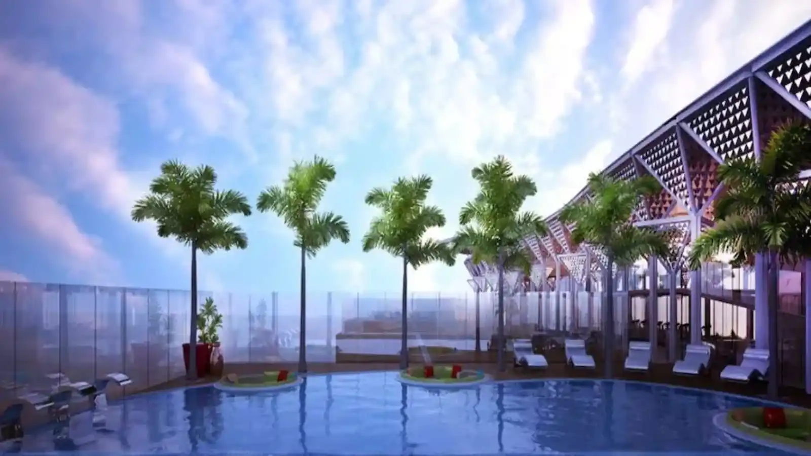 CNTC The Presidential Tower-Apartments-In-Rajajinagar-Bangalore-Swimming-Area